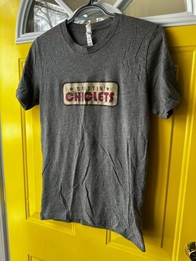 Dark Gray 'Spittin Chiclets' Graphic Tee